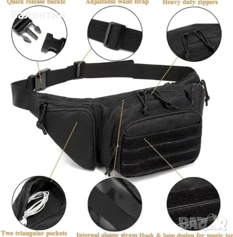 тактическа чанта паласка , снимка 3 - Екипировка - 51357355