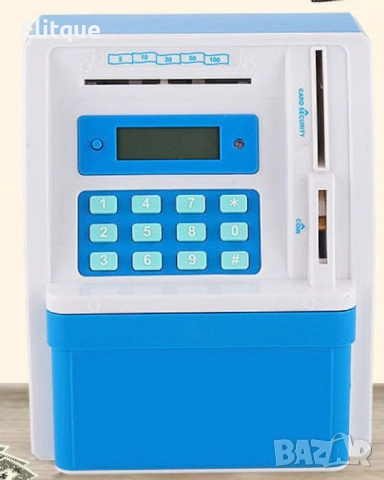 Сейф за деца тип „банкомат“  отваряне с парола  , снимка 5 - Образователни игри - 52905869