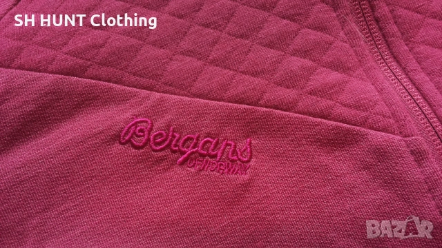 Bergans of NORWAY Middagstind Lady Jacket 100% Merino Wool размер S дамска горница - 2103, снимка 9 - Жилетки - 53460095