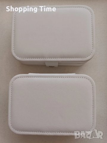 НОВ комплект от 2 кутии за бижута в бяло, Спиди/лично предаване, снимка 2 - Други - 49576743