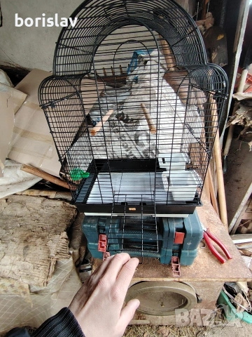 Продавам клетка за папагали. , снимка 4 - За птици - 53458351