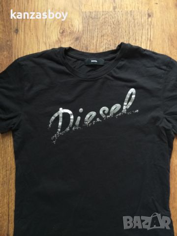 diesel - страхотна дамска тениска КАТО НОВА , снимка 2 - Тениски - 45119409