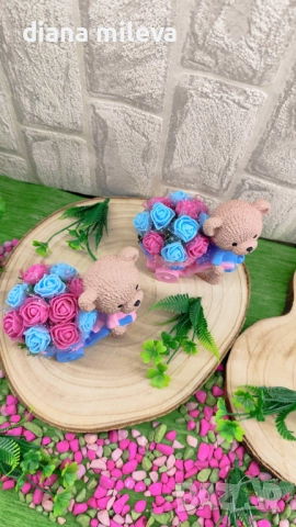 Сладки малки мечета в розово и синьо!, снимка 6 - Декорация за дома - 52013642