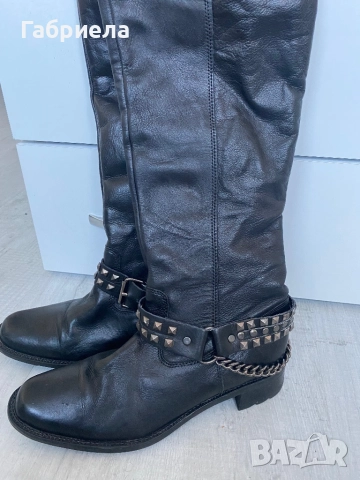 Ботуши, чизми естествена кожа