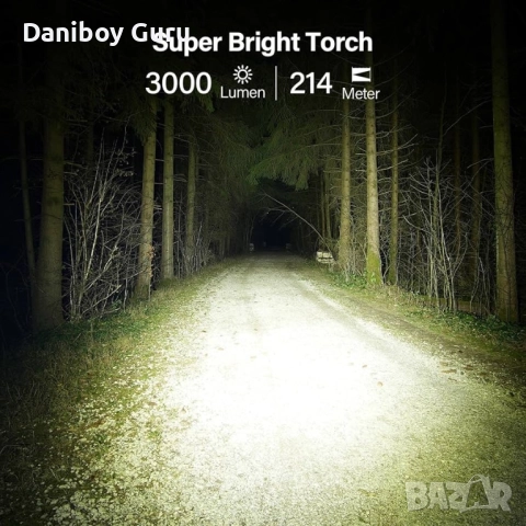 LED фенер Sofirn SC29 USB C презареждащ се, 3000 лумена, супер ярък, EDC, преносим, за спорт, снимка 6 - Оборудване и аксесоари за оръжия - 51844814