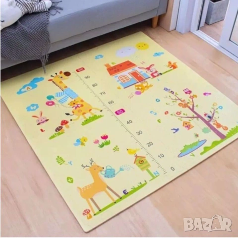 Мек пъзел за пода с картинки, идеален за занимателна дейност.