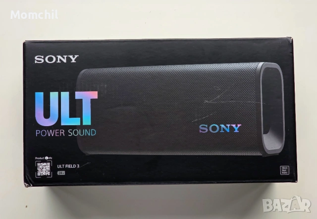 Нова Bluetooth тонколона Sony ULT FIELD 3 в черно