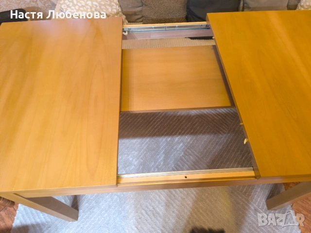 Трапезна маса от масивен дървен материал, снимка 4 - Маси - 54082583