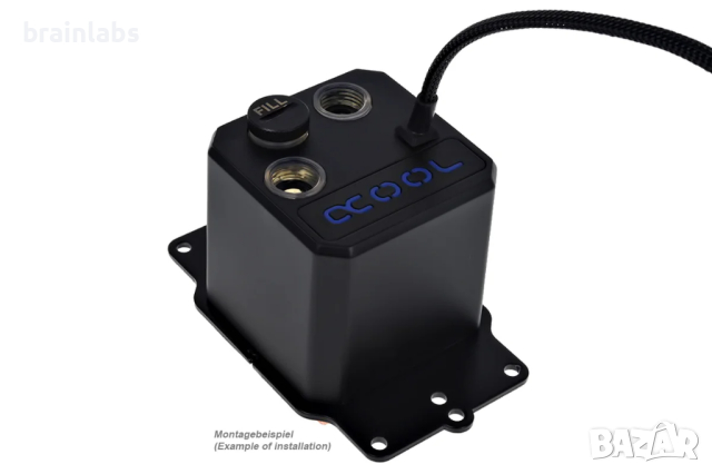 Alphacool Eisbaer (Solo) Black Water Cooling CPU - Water Block, снимка 6 - Други - 44959556