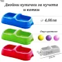 Купички за големи и малки кучета и котки. Метална купичка за куче. Двойна купичка за куче. Купички, снимка 2