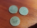 Лот 3 броя юбилейни 0.50лв , снимка 2