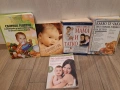 Книги за родителство :Какво те чака през първата година, Тайният език,Рецепти до 3 години, снимка 1