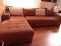 Ъглов диван с функция сън, снимка 1 - Дивани и мека мебел - 45716044