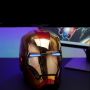 Marvel Моторизирана маска Iron Man MK5 1:1 с гласова команда Роботизирана каска Железния човек, снимка 5