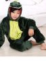 Топла пижама Kigurumi за деца. Сладки костюми на крокодил с опашка, снимка 2