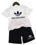 BALENCIAGA Детски екип комплект тениска и къси гащи, снимка 1