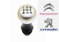 Топка за скоростен лост SPORT Citroen C2 C3 C4 Xsara Peugeot 206 207 306 307 308 3008 Partner 