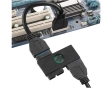 USB3.0 19PIN сплитер 1 към 2 удължителен кабел за дънна платка, снимка 4