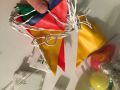 светещи парти топки и знаменца лед декорация к16, снимка 6