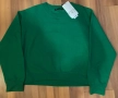 Зелен суичър без качулка от Zara, снимка 1