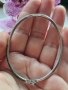 Красива сребърна гривна с цветни циркони , снимка 5