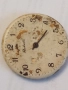 Механизъм с циферблат от стар ръчен часовник 52084, снимка 3