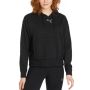 Дамско спортно горнище puma her training hoodie black, снимка 2