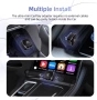 Безжичен адаптер 2 в 1 за кола,CarPlay и Android Auto, WiFi 5G, Bluetooth 5.0, USB-A, снимка 4
