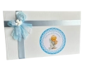 Комплект за Кръщене в син цвят , снимка 2