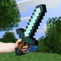 Лампа-меч Майнкрафт 40см с USB кабел, Minecraft Диамантен Меч Sword, снимка 7