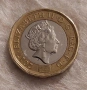 Елизавета 2 2017г one pound, снимка 1