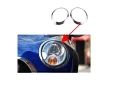 Декоративен пръстен за фарове на Mini Cooper R56 / R57 MK2, снимка 3