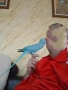 Продавам папагал вид Малък Александър + клетката, снимка 1