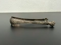 Стара дебело посребрена щипка за лед / сладки. №7780, снимка 7