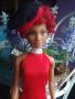 Барби афро с червена коса, снимка 1 - Кукли - 46040238