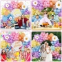 Нов Пастелен комплект балони с маргаритки за baby shower и парти декор, снимка 7