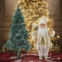 Дядо Коледа + Елха със заскрежени връхчета + Подарък , снимка 2