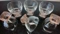Комплект 6 чаши Nabucco Crystal Glass,  Bormioli Rocco Италия, дизайн R. Licenziato Monti. , снимка 1 - Чаши - 45316938