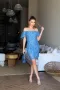 Рокля MERAVIGLIA BLU, снимка 1