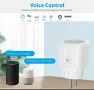 Таймер WiFi Smart Контакт с Вграден Електромер Пълен Контрол с Приложение на Телефона SmartLife Tuya, снимка 5