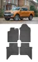 Гумени стелки Frogum съвместими с Ford Ranger Pickup, Post Facelift (2015-2022), снимка 5