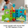 Музикална образователна бебешка играчка Fisher-Price HCL00 Книгата Giant Sit & Stand Experience Book, снимка 2