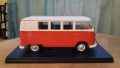 1960 Volkswagen Type 2 Bus T1 1:24 Whitebox/Hachette Diecast Колекционерски модел количка, снимка 1 - Колекции - 45092258