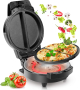 Duronic Dual Omelette Maker OM60, уред за готвене на омлети без обръщане, незалепващи плочи, 600 W