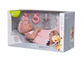 Кукла Junfa Pure Baby в розово 35см, снимка 3