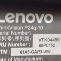  Монитор Леново 24"2560x1440 WQHD - Lenovo Monitor 24", снимка 2 - Монитори - 38943810