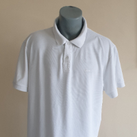 Hugo Boss Pique Pima Cotton Regular Fit Mens Size 3XL ОРИГИНАЛНА Тениска!, снимка 8 - Тениски - 45060702