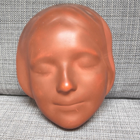 керамична маска, снимка 3 - Антикварни и старинни предмети - 44971565