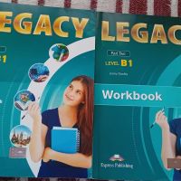 Legacy part two, level B1-учебник и учебна тетрадка, снимка 1 - Учебници, учебни тетрадки - 45383484