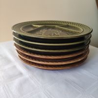 Керамични чинии Франция за фондю, снимка 4 - Чинии - 45408483
